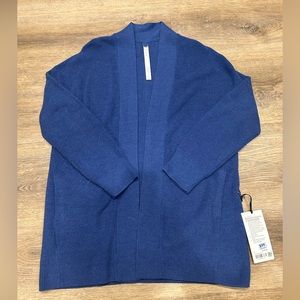 Lululemon Merino Wool-Blend Rib Long Wrap Sweater